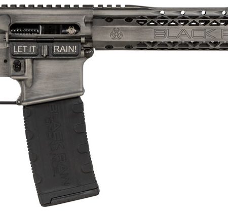 Black Rain BROFUSIONTB Spec + Fusion 5.56x45mm NATO 16" 30+1 Titanium Battleworn Cerakote 6 Position MFT Minimalist Stock