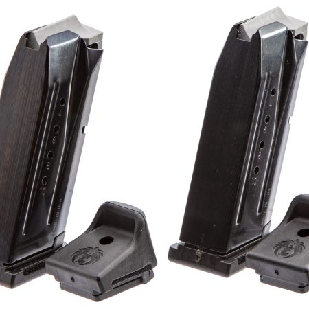 Ruger 90686 Security-9 Value Pack 10rd 9mm Luger Black Oxide Steel 2 Per Pack
