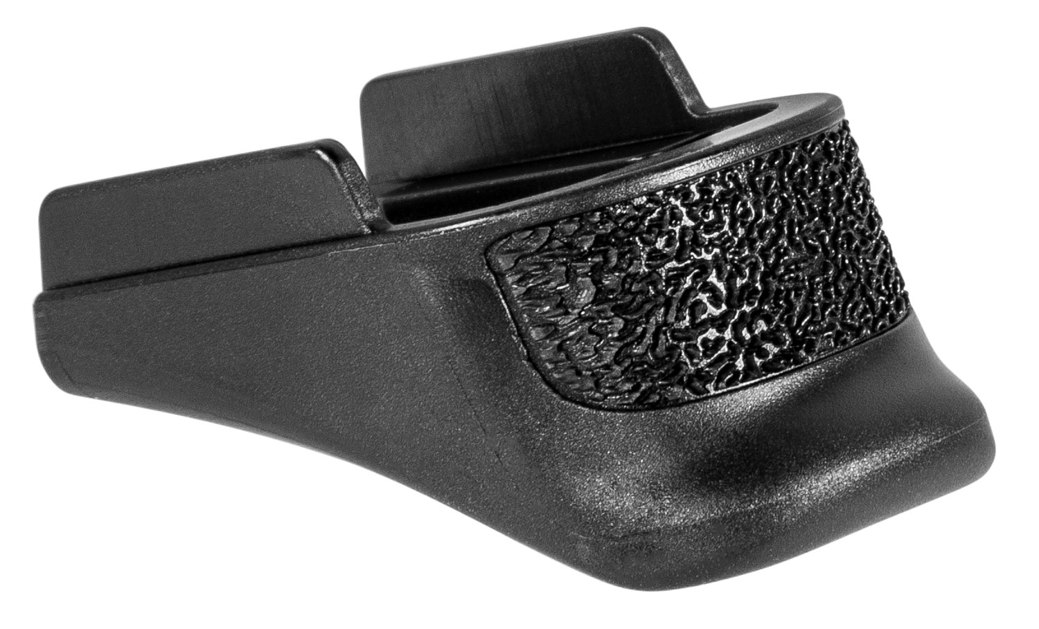 Pearce Grip PG365 Grip Extension made of Polymer with Texture Black Finish & 5/8" Gripping Surface for Sig P365 with 10rd Mags