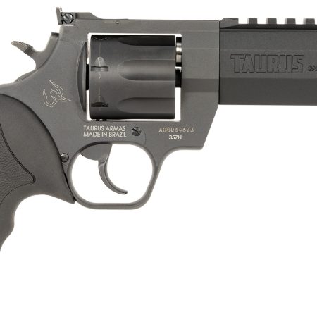 Taurus 2357051RH Raging Hunter 357 Mag 7rd 5.12" Matte Black Oxide Steel Black Rubber with Integrated Red Cushion Insert Grip