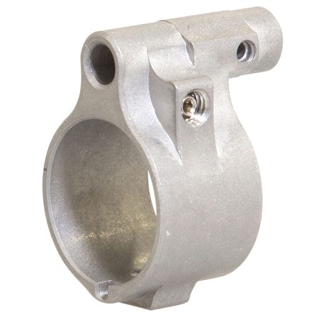 Q LLC GBADJ Gas Block Gas Block Adjustable .750" Silver Steel