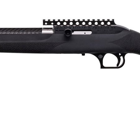 Magnum Research SSH22GT Magnum Lite SwitchBolt 22 LR 10+1 16.50" Black Carbon Fiber Threaded Barrel, Black w/Integral Scope Base Receiver, Black Fixed Hogue OverMolded Stock, Right Hand