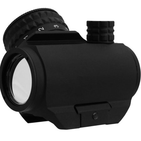 TacFire RD010 Reflex Sight  Black Anodized 1 x 20 mm 4 MOA Red/Green Dot