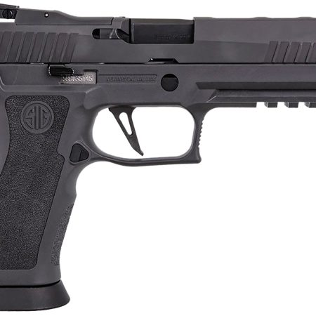 Sig Sauer 320X59LEGIONR2 P320 X-Five Legion 9mm Luger Caliber with 5" Barrel, 17+1 Capacity, Overall Legion Gray Cerakote Finish, Picatinny Rail Frame, Serrated Slide & Legion Gray TXG Grip