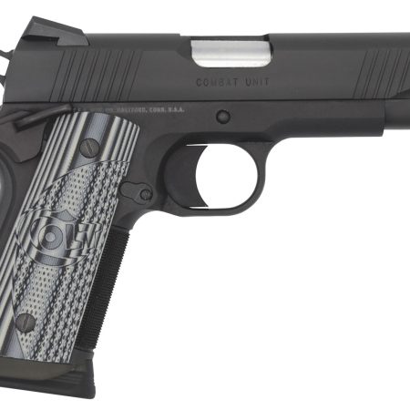 Colt Mfg O9840CCU 1911 Commander Combat Unit 45 ACP 4.25" 7+1 Black PVD Black PVD Stainless Steel Slide Checkered & Scalloped Gray G10 Grip