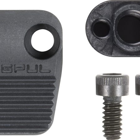 Magpul MAG568-BLK Enhanced AR Magazine Release  Compatible w/ AR15/M4/M16 AR-Platform Black Anodized Black Aluminum