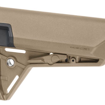 Magpul MAG653-FDE MOE SL-S Carbine Stock Flat Dark Earth Synthetic for AR-15, M16, M4 with Mil-Spec Tube (Tube Not Included)