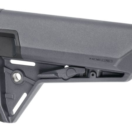 Magpul MAG653-GRY MOE SL-S Carbine Stock Stealth Gray Synthetic for AR-15, M16, M4 with Mil-Spec Tube (Tube Not Included)