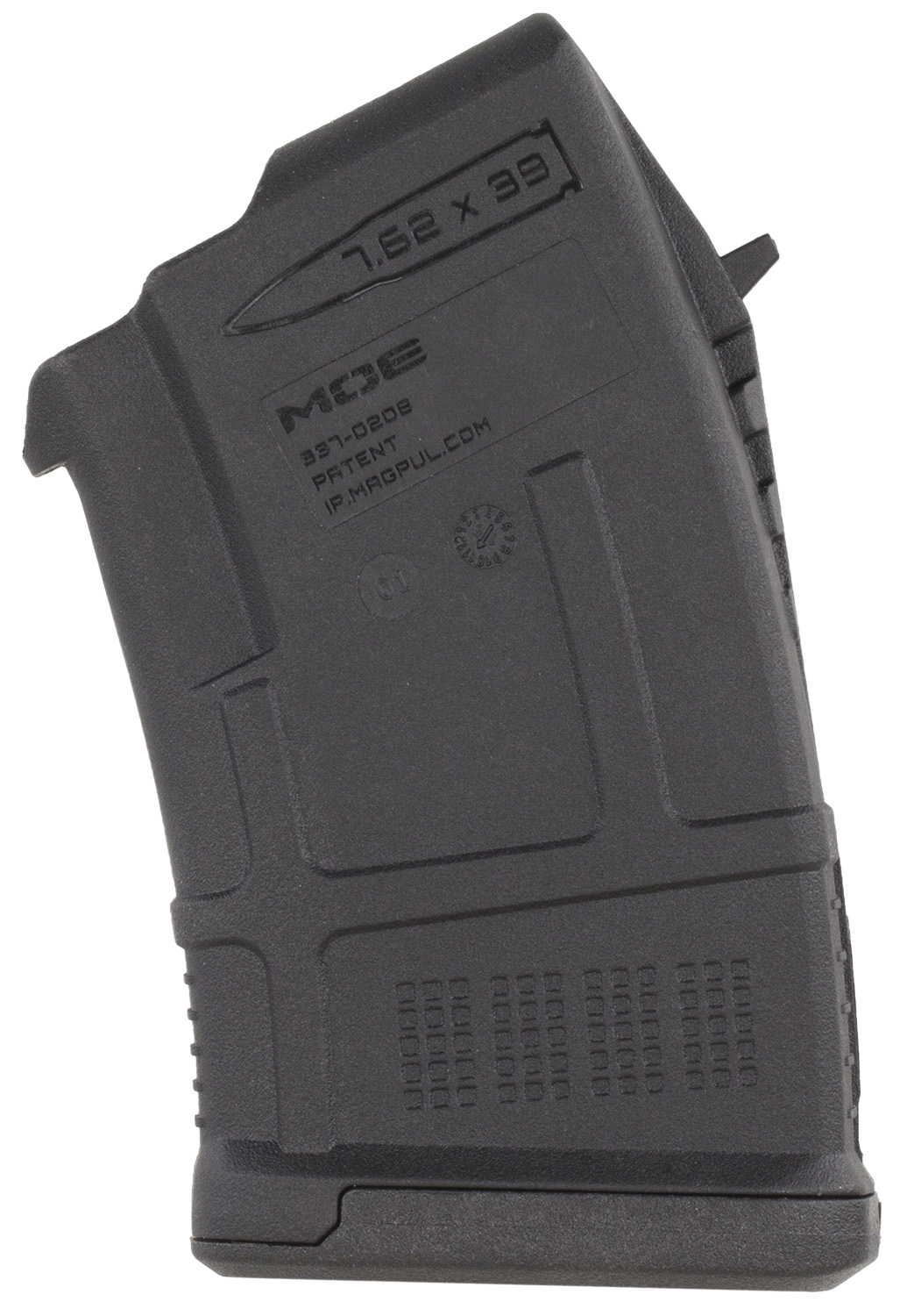 Magpul MAG657BLK PMAG MOE 10rd 7.62x39mm For AK-Platform/AKM Black Polymer
