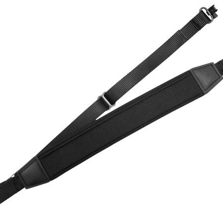 GrovTec US Inc GTSL121 FLEX Black Elastic w/Neoprene Strap Adjustable Padded Rifle/Shotgun
