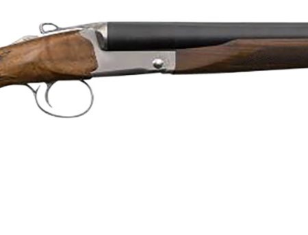 Charles Daly 930114 512T Coach 12 Gauge 2rd 3" 20" Matte Blued Steel Side by Side Barrel, Silver Steel Receiver, Oiled Walnut Fixed Checkered Stock & Forend, Includes 5 Choke Tubes
