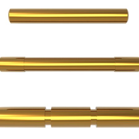 Cross Armory CRGPSGD 3 Pin Set  Compatible w/Glock Gen1-3 Gold Steel