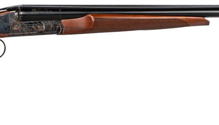 CZ-USA 06403 Sharp-Tail  20 Gauge 3" 2rd 28" Black Hard Chrome Steel Side bY Side Barrel, Color Case Hardened Receiver, Turkish Walnut Wood Fixed Stock,