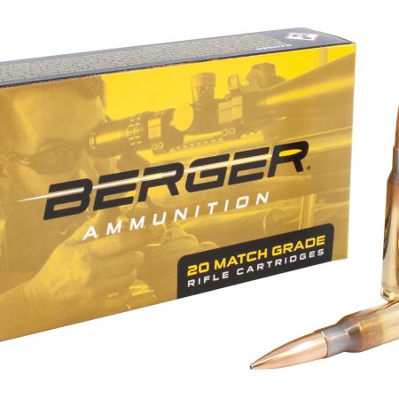Berger Bullets 60030 Target Rifle 308Win 155.5gr Fullbore Target 20 Per Box/10 Case