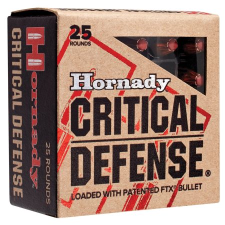 Hornady 90061 Critical Defense 327FederalMag 80gr Hornady Flex Tip eXpanding 25 Per Box/10 Case