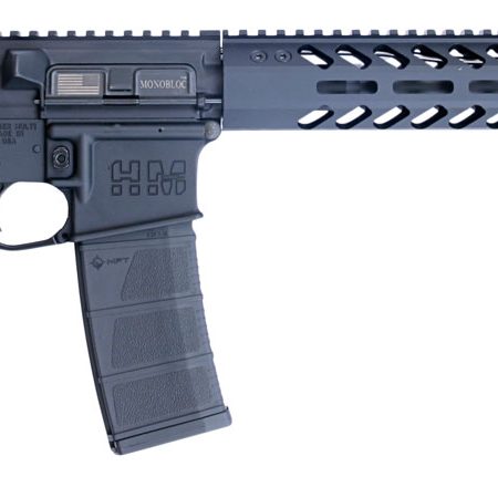 HM Defense HM15FMB556 Defender M5  5.56x45mm NATO Caliber with 16" Barrel, 30+1 Capacity, Black Hard Coat Anodized Metal Finish, Black Mil-Spec HM Stock & Enhanced Polymer Grip Right Hand