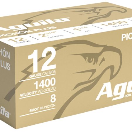 Aguila 1CHB1296 Pichon Plus  12Gauge 2.75" 1 1/4oz 8Shot 10 Per Box/25 Case
