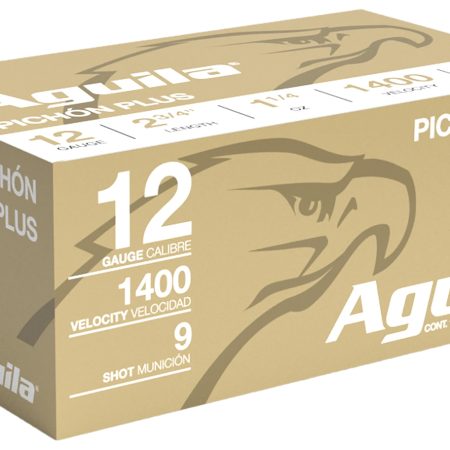 Aguila 1CHB1297 Pichon Plus  12Gauge 2.75" 1 1/4oz 9Shot 10 Per Box/25 Case