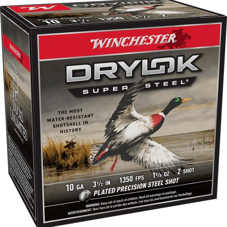 Winchester Ammo XSC102 Drylok Super Steel Magnum 10Gauge 3.50" 1 5/8oz 2Shot 25 Per Box/10 Case