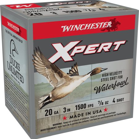 Winchester Ammo WEX2034 Super X Xpert High Velocity 20Gauge 3" 7/8oz 4Shot 25 Per Box/10 Case
