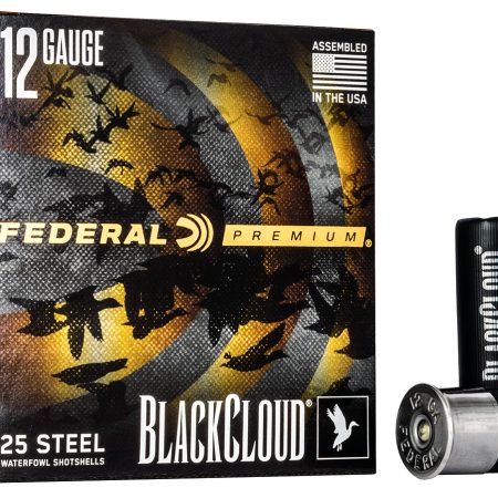 Federal PWBX1472 Black Cloud FS 12Gauge 2.75" 1 1/8oz 2Shot 25 Per Box/10 Case