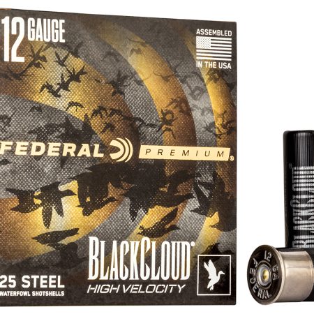 Federal PWBXH1433 Black Cloud FS High Velocity 12Gauge 3" 1 1/8oz 3Shot 25 Per Box/10 Case
