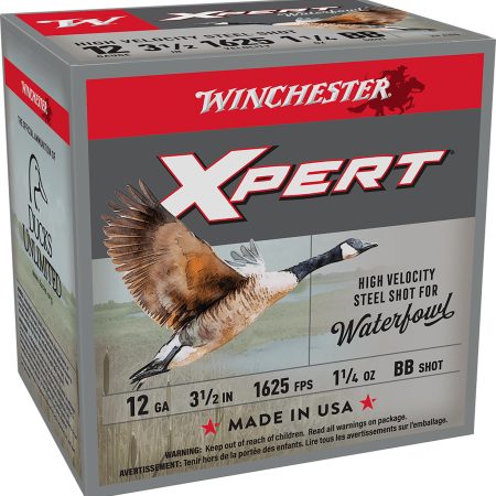 Winchester Ammo WEX12LMBB Super X Xpert High Velocity 12Gauge 3.50" 1 1/4oz BBShot 25 Per Box/10 Case