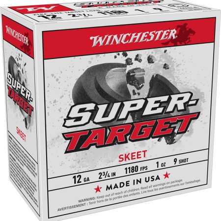 Winchester Ammo TRGTL129 Super-Target Xtra-Lite 12Gauge 2.75" 1oz 9Shot 25 Per Box/10 Case