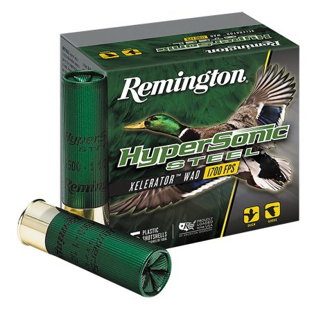 Remington Ammunition 26795 HyperSonic Steel 12Gauge 3.50" 1 3/8oz 2Shot 25 Per Box/10 Case