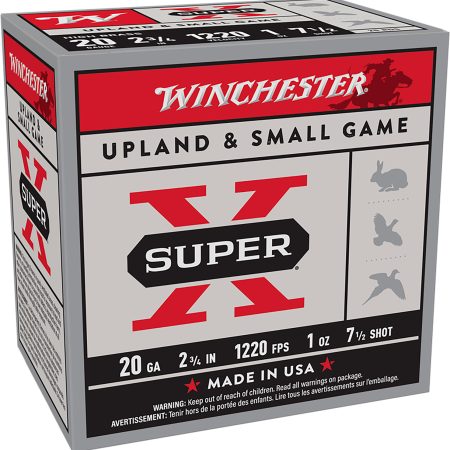 Winchester Ammo X207 Super X Heavy Game Load High Brass 20Gauge 2.75" 1oz 7.5Shot 25 Per Box/10 Case