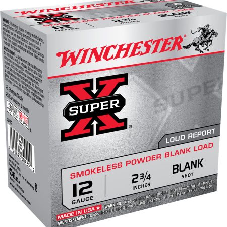 Winchester Ammo XP12 Super X Blank 12Gauge 2.75" 25 Per Box/10 Case