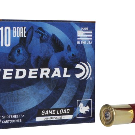 Federal H41275 Game-Shok High Brass 410Gauge 2.50" 1/2oz 7.5Shot 25 Per Box/10 Case