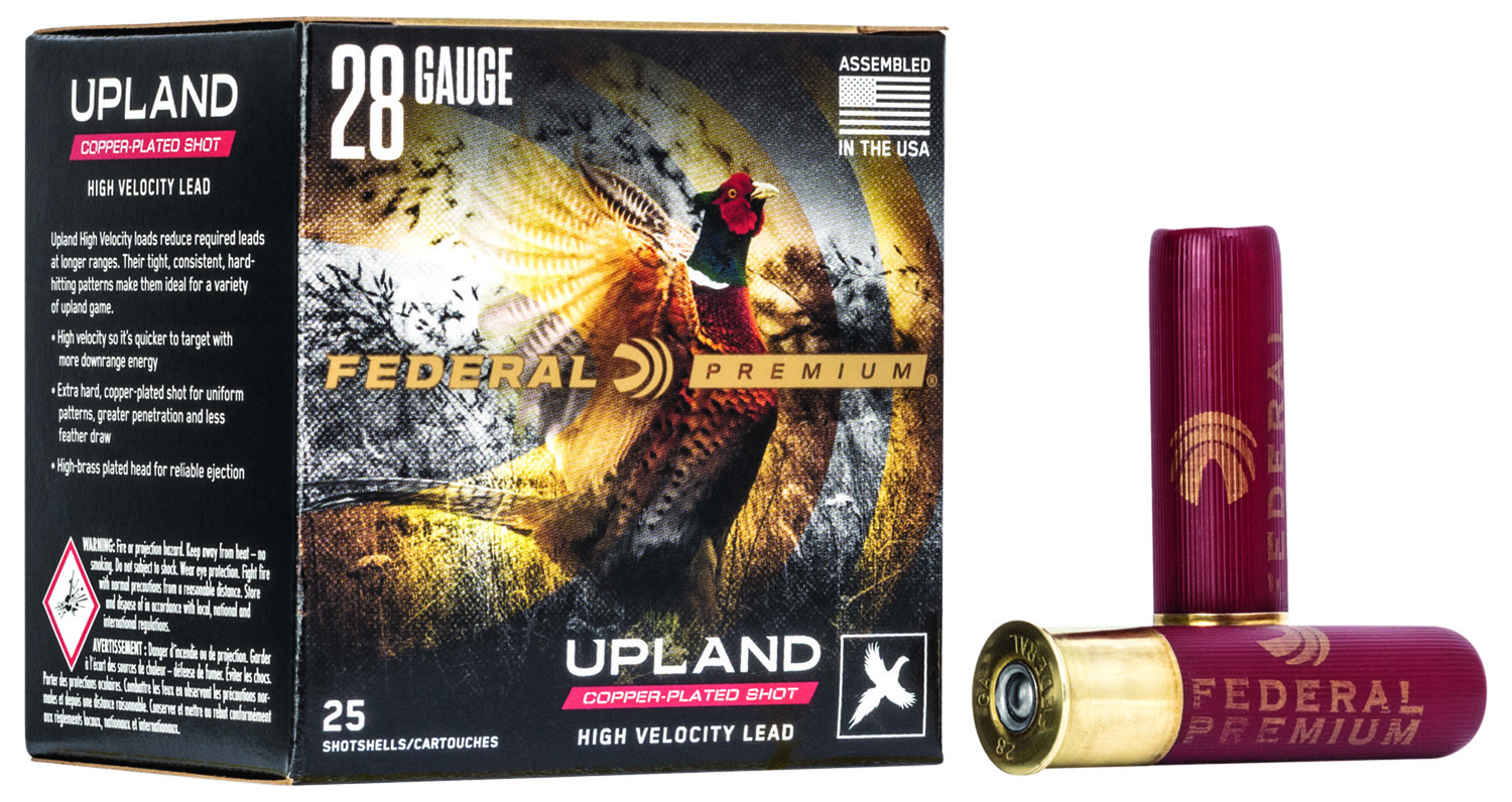 Federal P2838 Premium Wing-Shok High Velocity 28Gauge 2.75" 3/4oz 8Shot 25 Per Box/10 Case