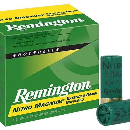 Remington Ammunition 26684 Nitro Magnum  12Gauge 3" 1 7/8oz 4Shot 25 Per Box/10 Case