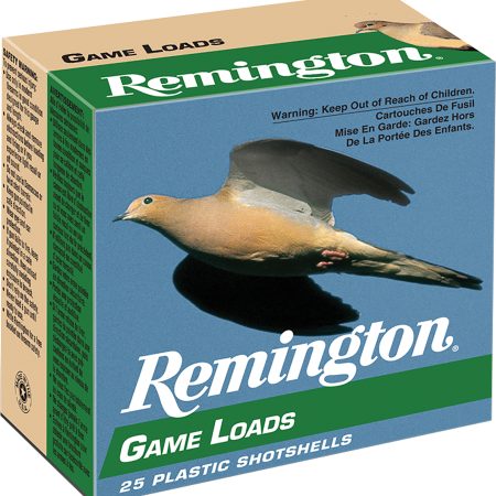 Remington Ammunition 20032 Game Load  12Gauge 2.75" 1oz 8Shot 25 Per Box/10 Case