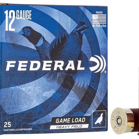 Federal H1256 Game-Shok Heavy Field 12Gauge 2.75" 1 1/4oz 6Shot 25 Per Box/10 Case