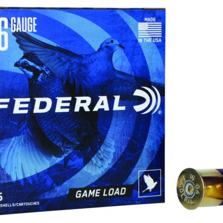 Federal H16075 Game-Shok Upland 16Gauge 2.75" 1oz 7.5Shot 25 Per Box/10 Case