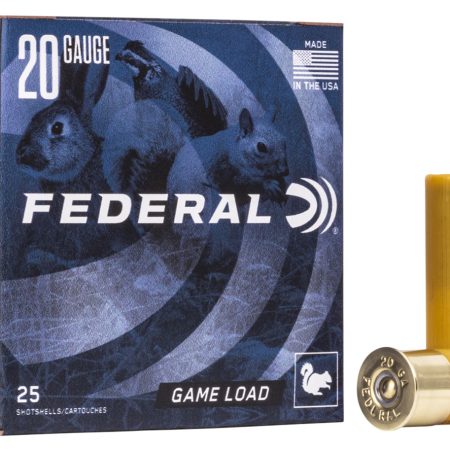 Federal H2008 Game-Shok Upland 20 Gauge 2.75" 7/8 oz 8 Shot 25 Per Box/ 10 Case
