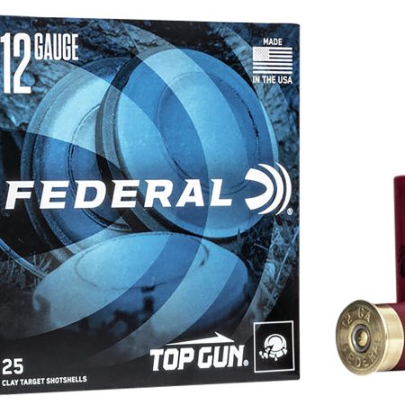 Federal TGL128 Top Gun  12Gauge 2.75" 1 1/8oz 8Shot 25 Per Box/10 Case