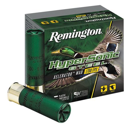 Remington Ammunition 26776 HyperSonic Steel 12Gauge 3" 1 1/4oz 3Shot 25 Per Box/10 Case