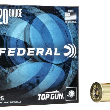 Federal TG2075 Top Gun 20Gauge 2.75" 7/8oz 7.5Shot 25 Per Box/10 Case