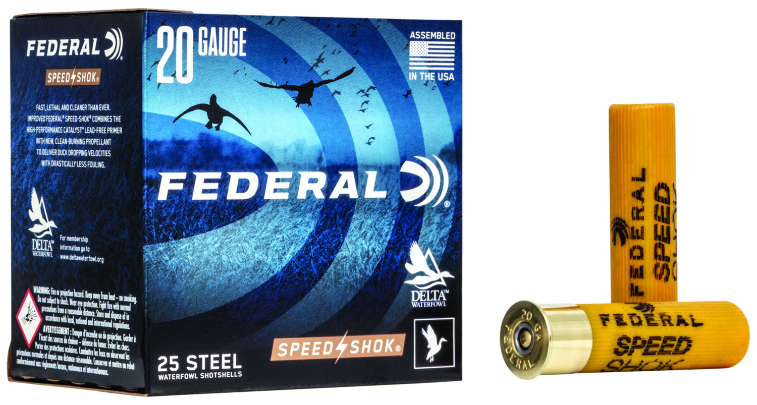 Federal WF2091 Speed-Shok 20Gauge 3" 7/8oz 1Shot 25 Per Box/10 Case
