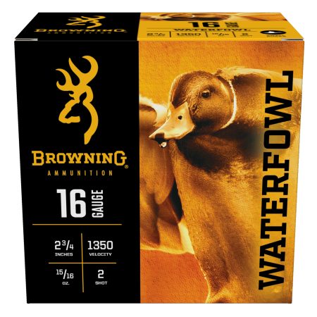 Browning Ammo B193411622 Wicked Wing XD  16Gauge 2.75" 15/16oz 2Shot 25 Per Box/10 Case