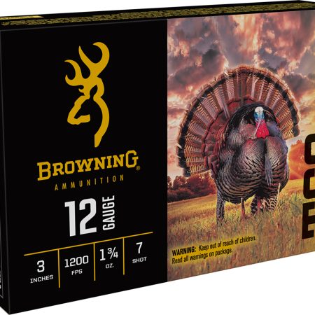 Browning Ammo B193921237 TSS Tungsten Turkey 12Gauge 3" 1 3/4oz Tungsten 7Shot 5 Per Box/10 Case
