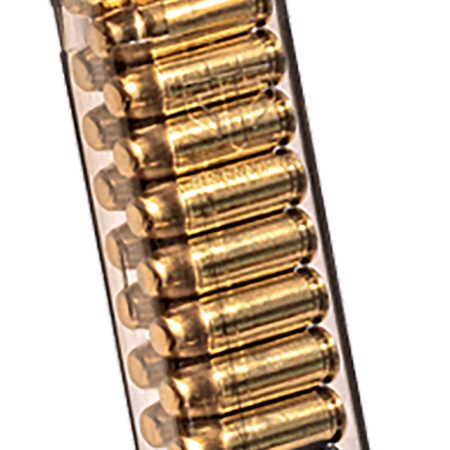 ETS Group GLK2020 Pistol Mags  20rd Extended 10mm Auto Compatible w/Glock 20/29/40 Clear Polymer