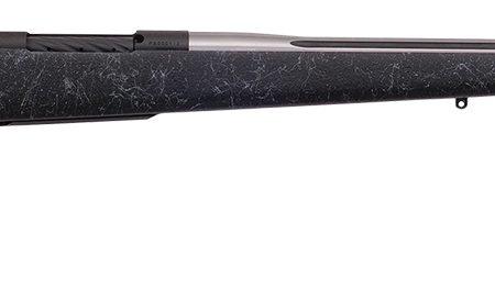 Weatherby MAM01N257WR8B Mark V Accumark 257 Wthby Mag 3+1 26" Barrel, Graphite Black Cerakote Metal Finish, Gray Webbed Black Fixed Monte Carlo Stock