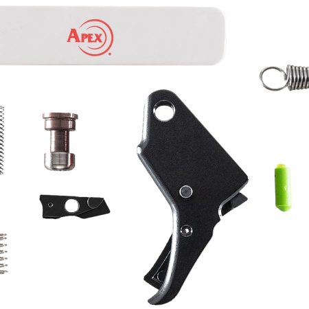 Apex Tactical 100171 Action Enhancement Trigger & Duty/Carry Kit Black Drop-In Fits S&W M&P Shield 2.0 9/40