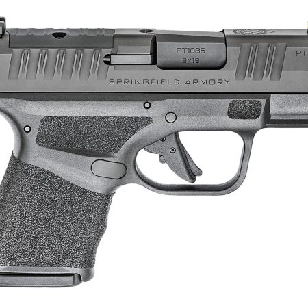 Springfield Armory HC9319BOSP Hellcat OSP Micro Compact 9mm Luger 13+1 3" Black Melonite Steel Barrel & Optic Ready/Serrated Slide, Black Polymer Frame w/Picatinny Rail, Adaptive Texture Grip