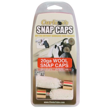 Carlson's Choke Tubes 00109 Snap Cap  20Gauge 2Pack