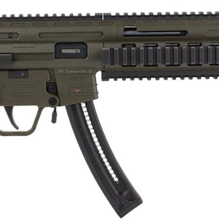 GSG GSG219GERGGSG1622G GSG-16  Full Size 22 LR 22+1 16.25" Black Green Polymer Receiver Black Collapsible w/Storage Compartment Stock Right Hand